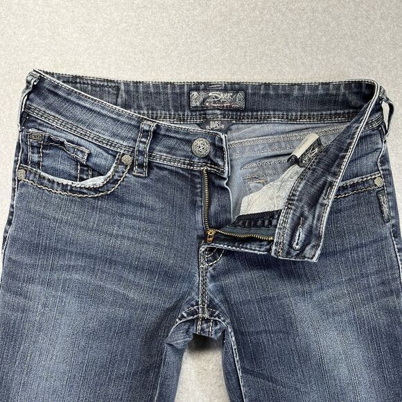 Silver Jeans Co. Suki Bootcut Jeans Women’s 29x32 Medium Wash Denim Y2K - Picture 2 of 14
